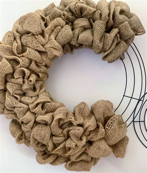 how to make a burlap wreath for beginners|burlap wreaths for beginners.